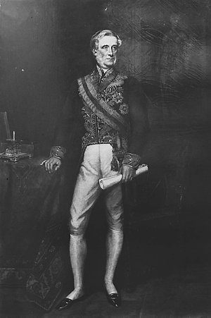 Sir John Young from oil painting (Government House)