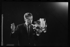 Burgess, saxophonist, 17 April 1960 / photographs by Vi...