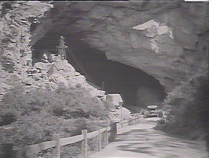 Entrance to Grand Arch, Jenolan Caves
