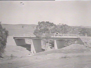 State Highway No. 3. Bridge on Brook's Creek. 9 miles, ...