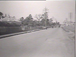 Parramatta Road from Log Street looking east