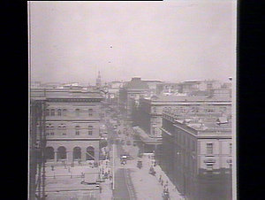 George Street from Palings warehouse looking south