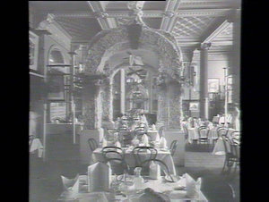 Wool Exhibition, Royal Exchange, Interior Dining room