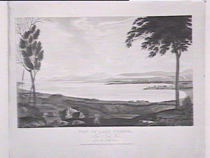 View of Lake George NSW from north east March 1st, 1825