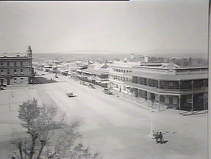 William Street, Bathurst from the Town Hall