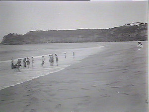 Surfing at Avoca