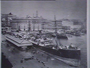 Circular Quay Prior to 1918, from Hill, Clark & Co.