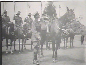 Governor Davidson's arrival in Sydney