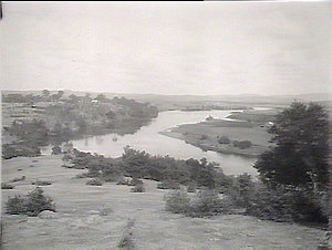 The Manning River from Bay's Hill, Taree