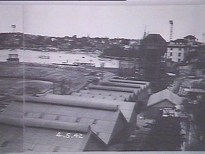 Dock site from Potts Point