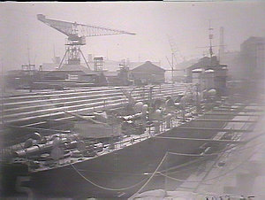 Naval dockyard, Cockatoo Is.: dry dock
