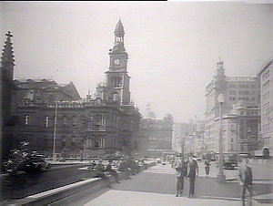 George Street looking north from Bathurst Street, 1936