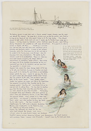 File 11: Kathleen voyage, Tahiti to Auckland, 1948, Log...