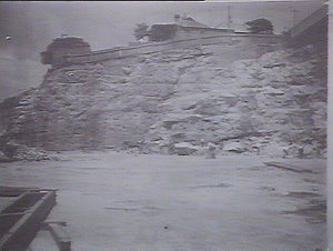 Excavation behind Nos. 60 & 61, Jones Bay