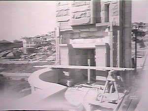Construction of the Cammeray arch bridge replacement fo...