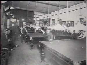 Waverley Depot, billiard room