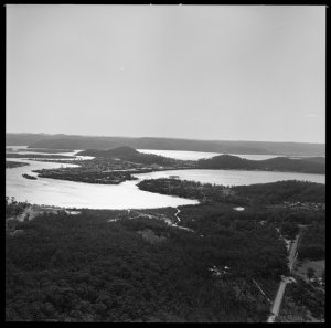 File 05: Pittwater, Lion Island from air, April 83 / ph...