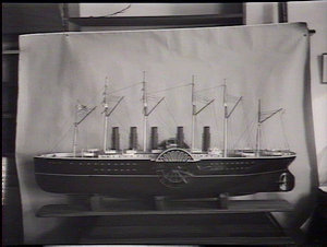 [A not very accurate] model of the paddle-wheeler steam...