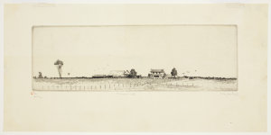 Item 01: Macquarie Fields, 1924 / Sydney Ure Smith