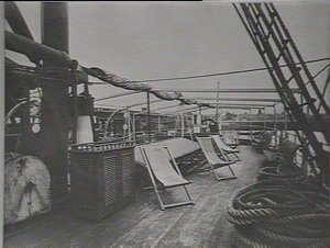 Boat deck, T.S.S.Merimbula