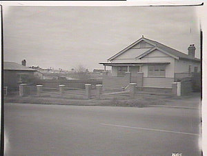 Blacktown District, house seen from the road