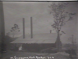 Compressor plant, Red Hill