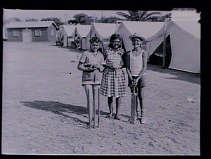 Summer camp for Far West aboriginal children, La Perous...