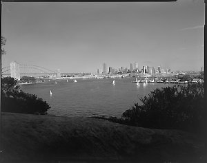 File 16: Sydney Harbour from Balls Head, May 1977 photo...