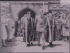 Duke of Edinburgh's visit to the University of Sydney