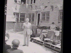 Opening of flats at Bay Street, Glebe