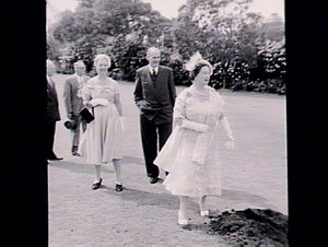 Tree planting by Her Majesty, the Queen Mother