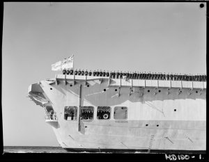 File 06: [HMS Theseus, 1940s] / photographed by Max Dup...