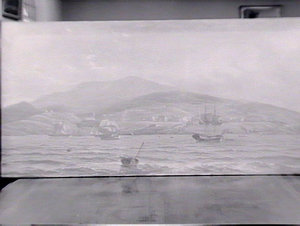 Hobart in 1929 - painting