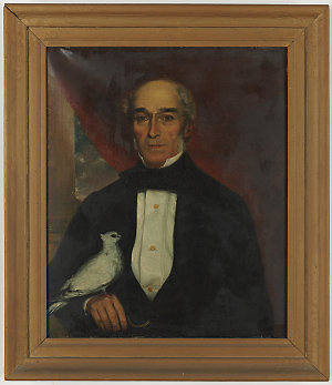 Item 03: Portrait of John Larking Scarvell, 1855 / oil ...
