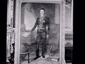 Copy of portrait of Governor Brisbane by Augustus Earle