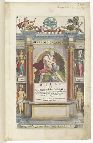Atlas or A geographicke description of the regions, cou...