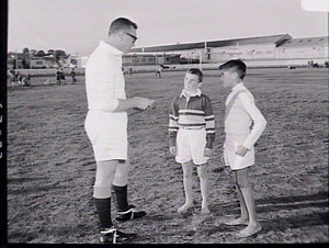 Football match between Aboriginal School & Condell Park...
