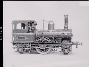 Old model steam locomotive "Perseverance"