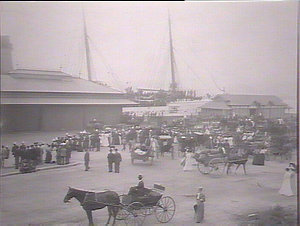 Departure of Imperial Troops from Circular Quay