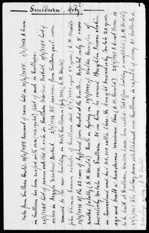 Card indexes on Wagga district's biography and history ...