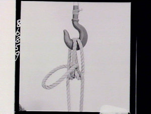 Ropes - safety knots for riggers