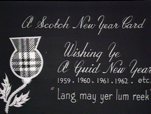 A Scotch New Year card