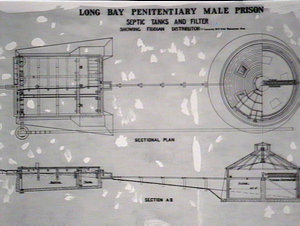 Long Bay Penitentiary male prison - septic tanks & filt...