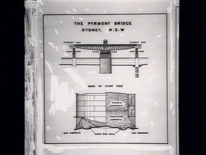 Diagram of Pyrmont Bridge