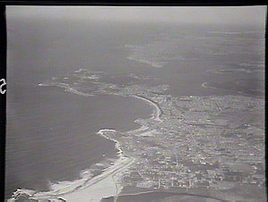 [Coast looking south from Curl Curl - aerial photograph...