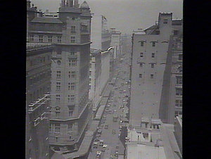 [Looking south along Castlereagh Street]