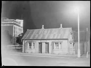 File 11: Hobart by night, 1946 / photographed by Max Du...