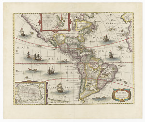 Atlas or A geographicke description of the regions, cou...