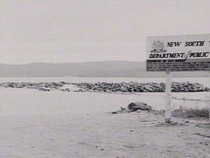 Quarantine Bay, Eden: breakwater & launching ramp