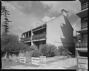 File 06: Old houses - Blues Pt. [Point], 1950s / photog...
